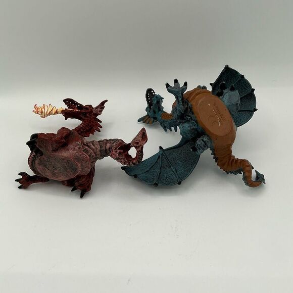 Set of 2 Papo hard plastic Dragons Mythological - Picture 5 of 6